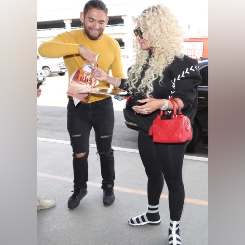 ASO Blac Chyna 🎬 - NWOT FENDI High Top Sock Sneakers - Picture 3 of 17
